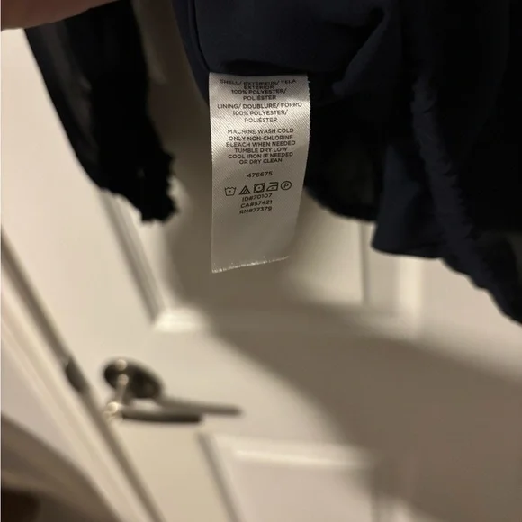 Ann Taylor Navy Sheer Blouse - Picture 8 of 10